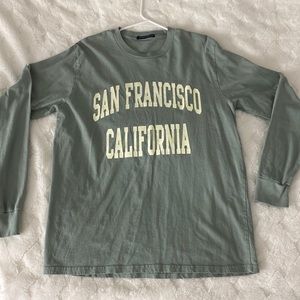 Brandy Melville sage green long sleeve!